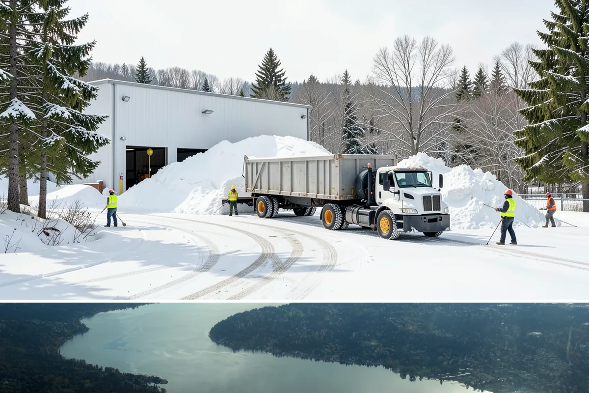 School Parking Lot Snow Removal in Sammamish, King County, WA - School lots across Western Washington require the most snow response from December through February, when morning freezes...