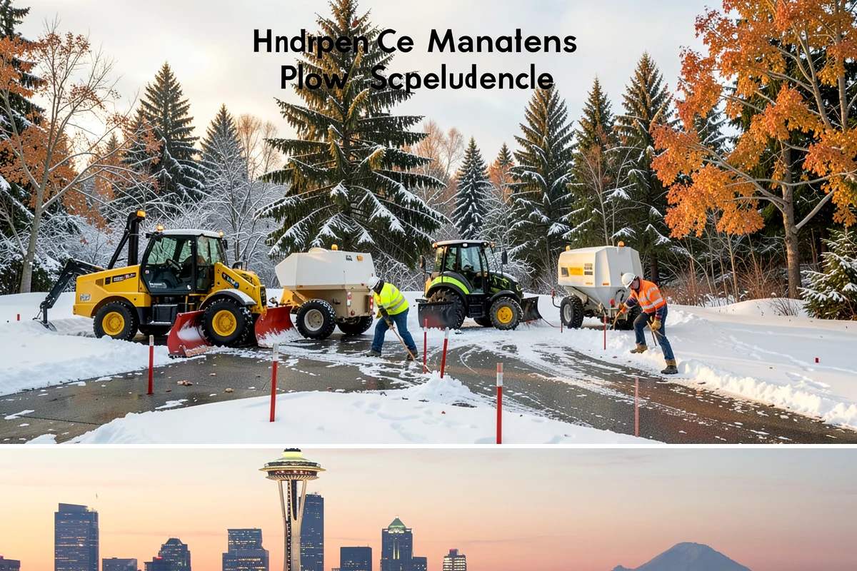 School Parking Lot Snow Removal in Seattle, King County, WA - School lots across Western Washington require the most snow response from December through February, when morning freezes...