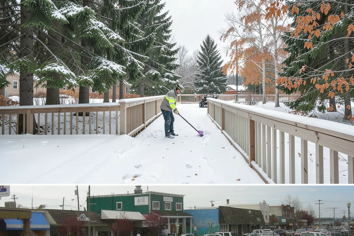 School Parking Lot Snow Removal in Stanwood, Snohomish County, WA - School lots across Western Washington require the most snow response from December through February, when morning freezes...