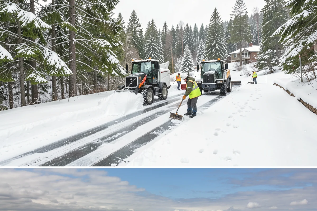 School Parking Lot Snow Removal in University Place, Pierce County, WA - School lots across Western Washington require the most snow response from December through February, when morning freezes...