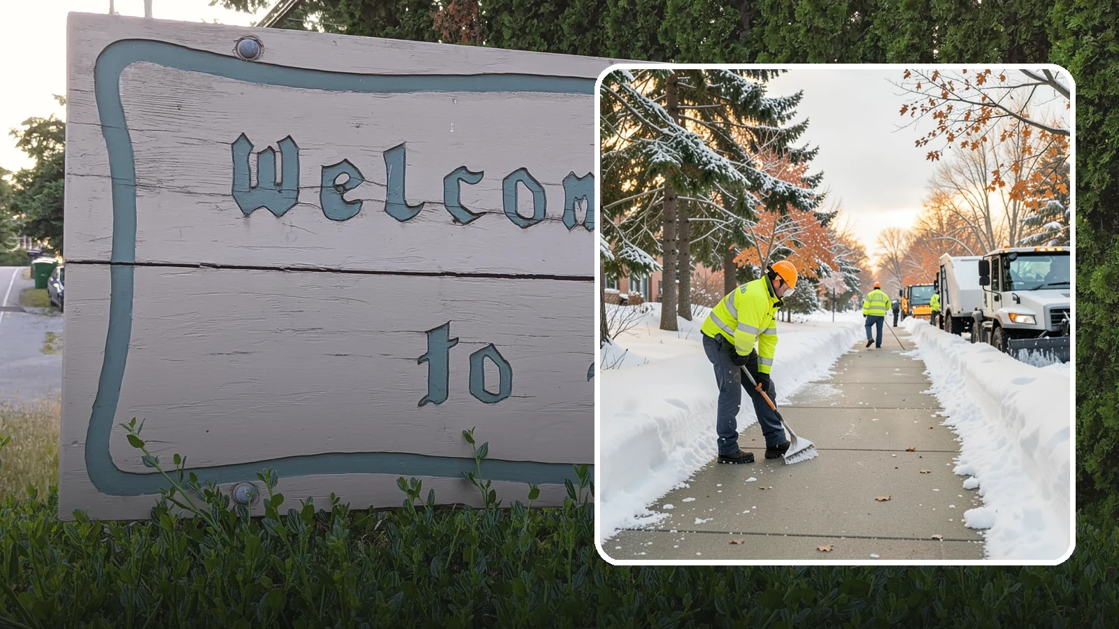 School Sidewalk Clearing in Brier, Snohomish County, WA - We clear school sidewalks and walkways early so students and staff arrive safely on snowy mornings.