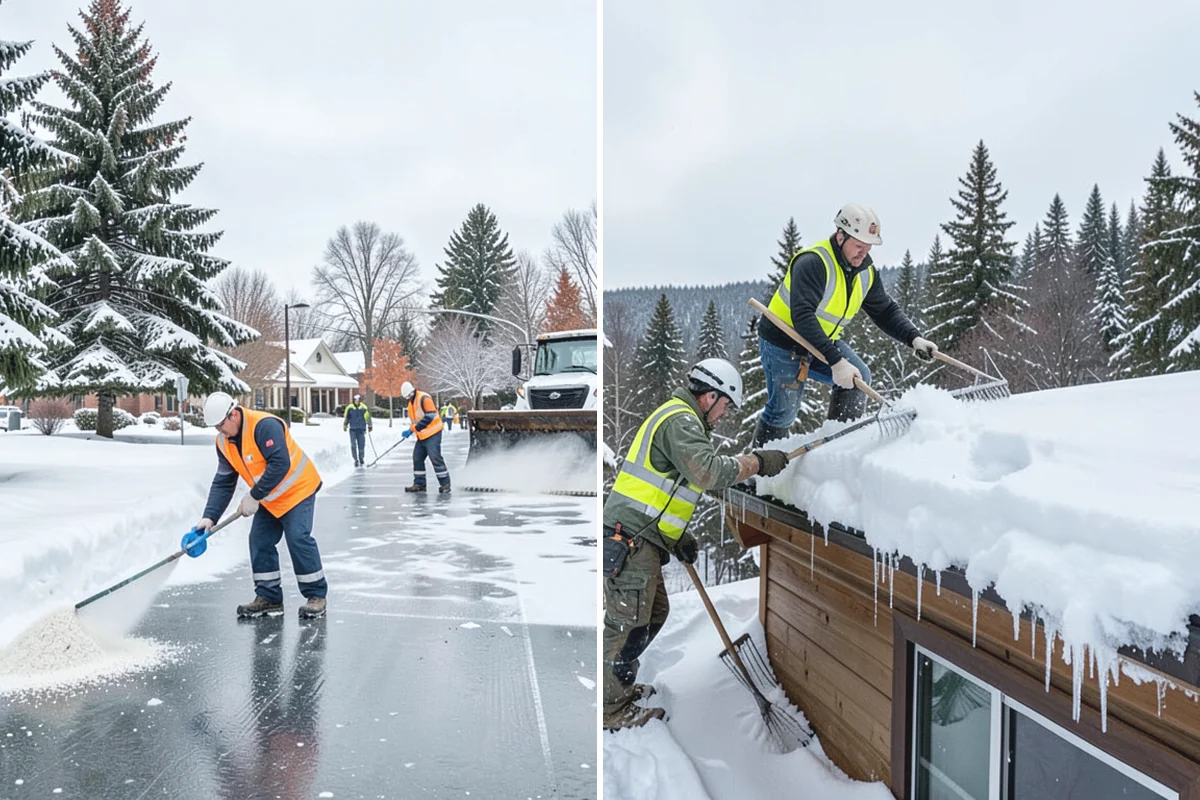 School Sidewalk Clearing in Buckley, Pierce County, WA - We identify the routes students and staff use most