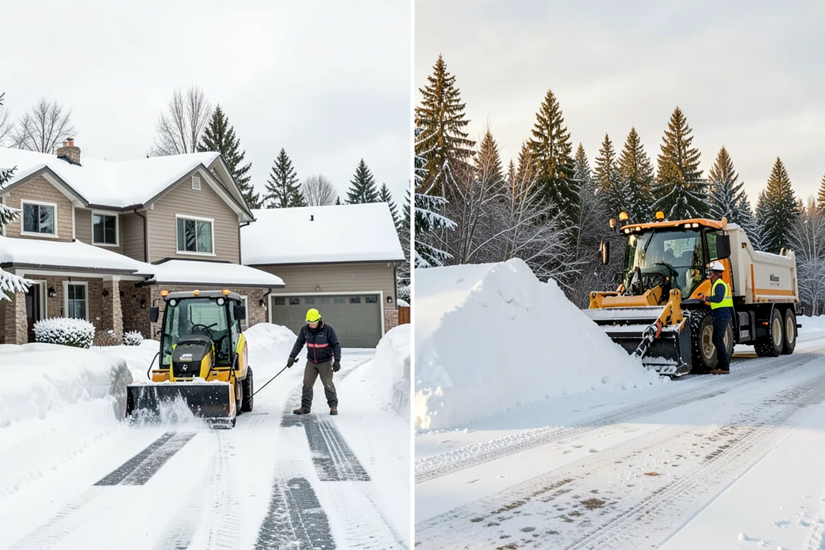 School Sidewalk Clearing in Concrete, Skagit County, WA - We identify the routes students and staff use most