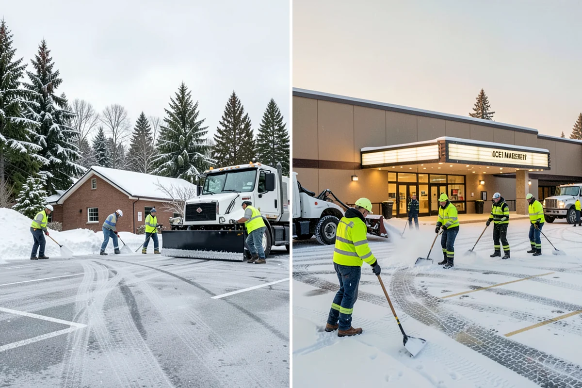 School Sidewalk Clearing in DuPont, Pierce County, WA - We identify the routes students and staff use most
