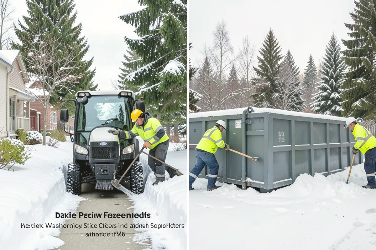 School Sidewalk Clearing in Edgewood, Pierce County, WA - We identify the routes students and staff use most