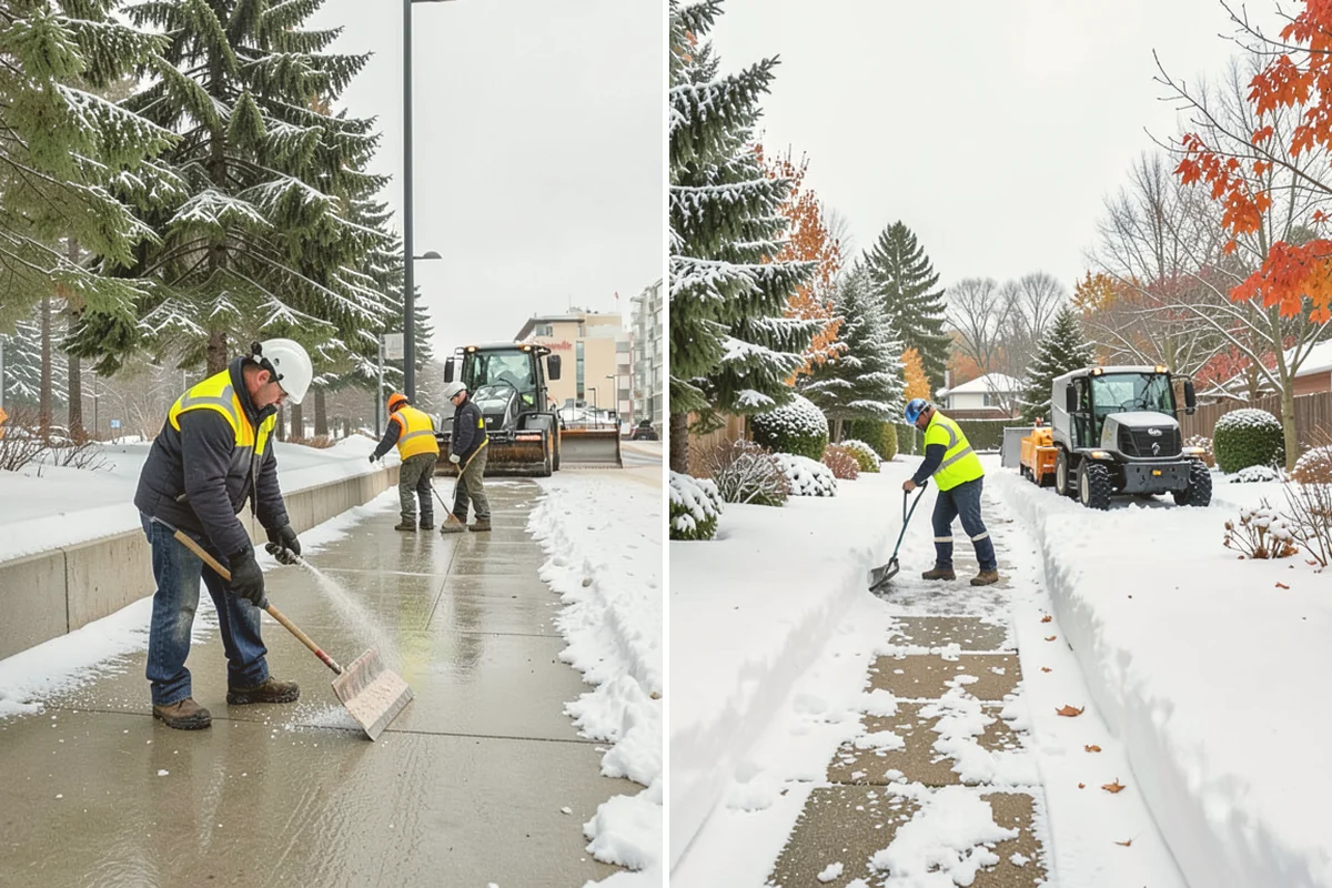 School Sidewalk Clearing in Edmonds, Snohomish County, WA - We identify the routes students and staff use most