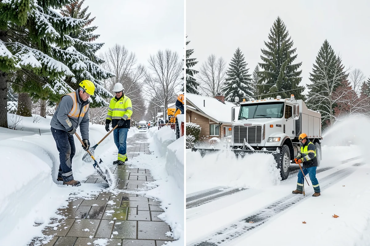 School Sidewalk Clearing in Federal Way, King County, WA - We identify the routes students and staff use most