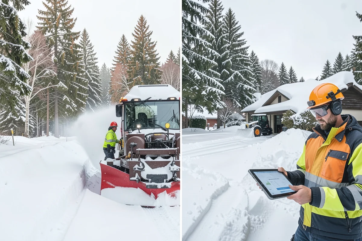 School Sidewalk Clearing in Gold Bar, Snohomish County, WA - We identify the routes students and staff use most
