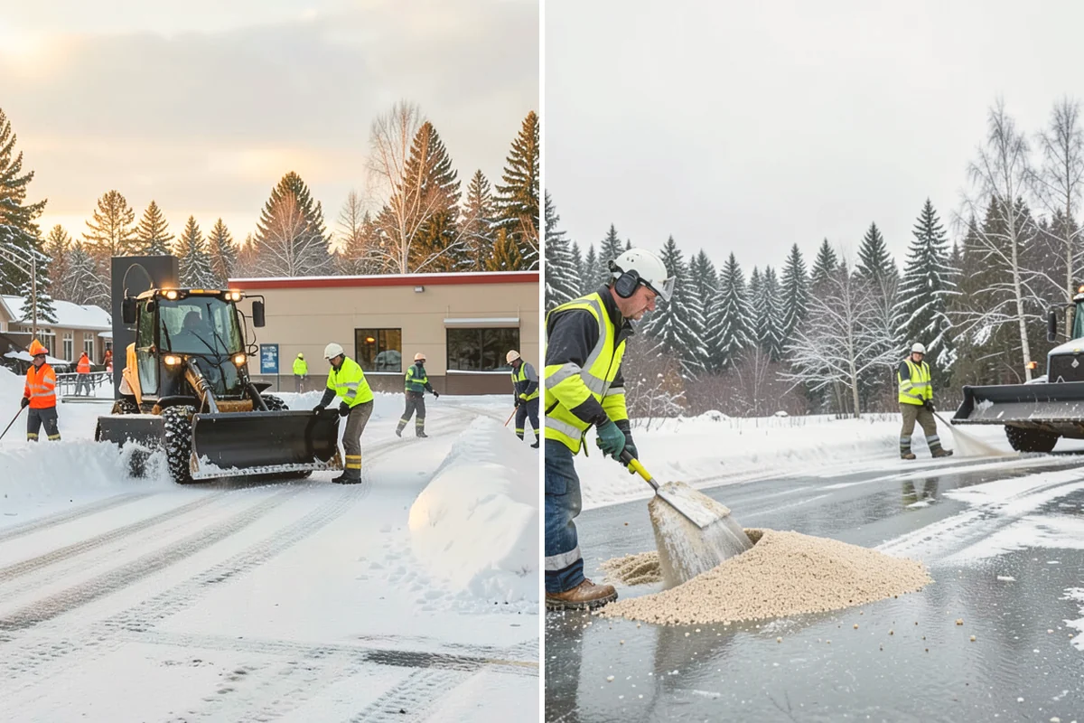 School Sidewalk Clearing in Kirkland, King County, WA - We identify the routes students and staff use most