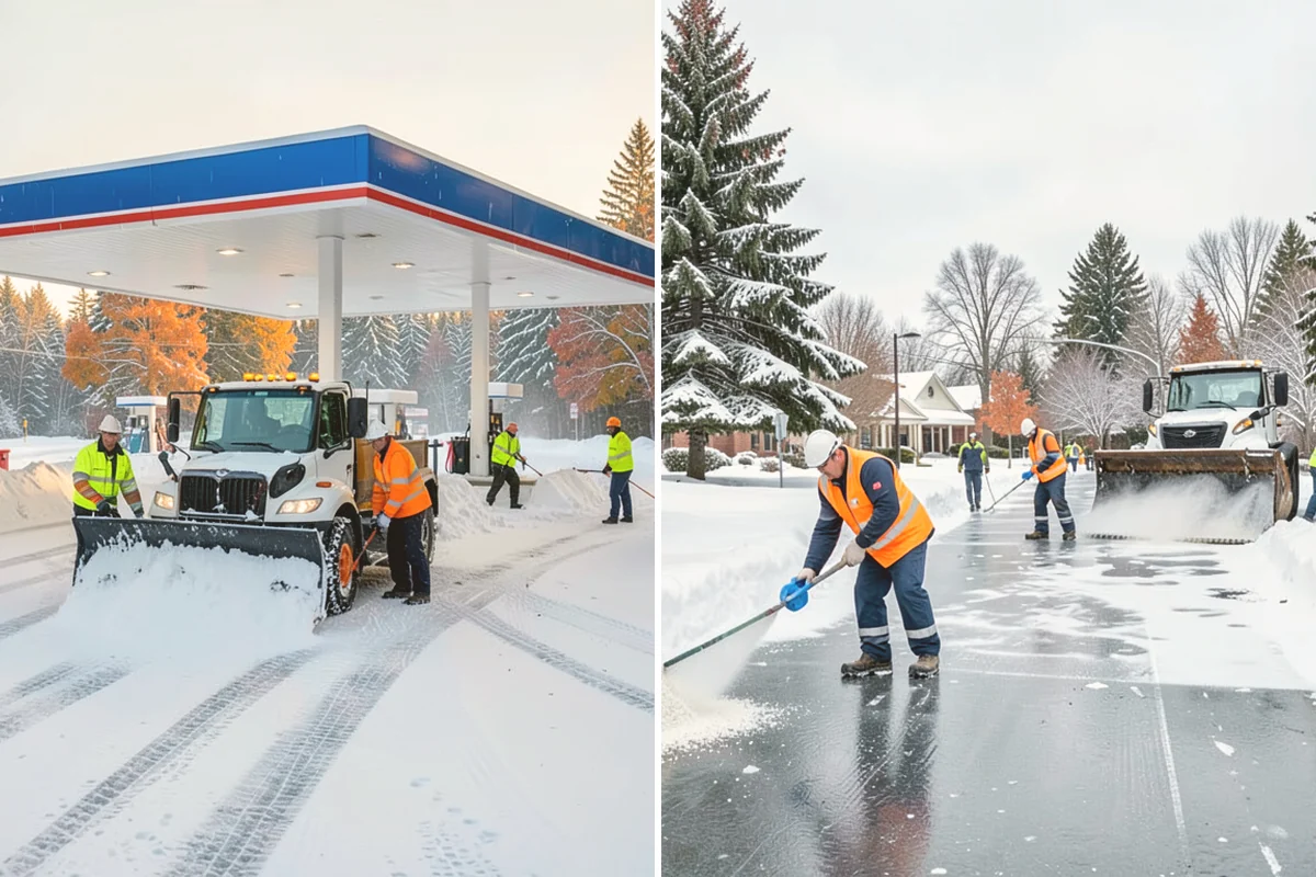 School Sidewalk Clearing in Langley, Island County, WA - We identify the routes students and staff use most