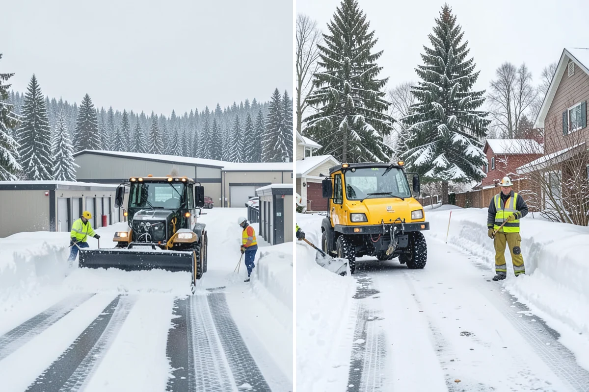 School Sidewalk Clearing in Medina, King County, WA - We identify the routes students and staff use most
