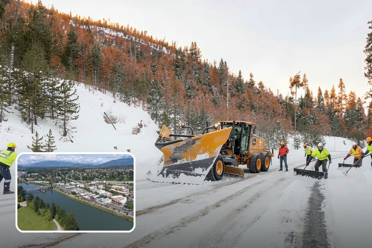 School Sidewalk Clearing in Mount Vernon, Skagit County, WA - Clears walks before arrival times