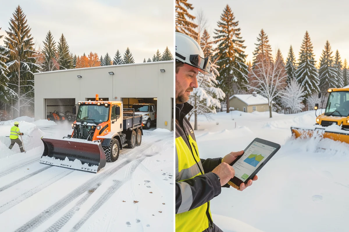 School Sidewalk Clearing in Mount Vernon, Skagit County, WA - We identify the routes students and staff use most