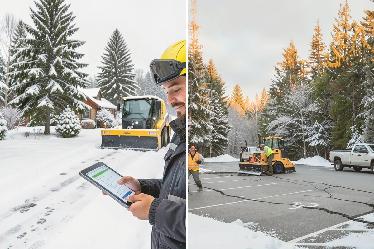 School Sidewalk Clearing in Newcastle, King County, WA - We identify the routes students and staff use most