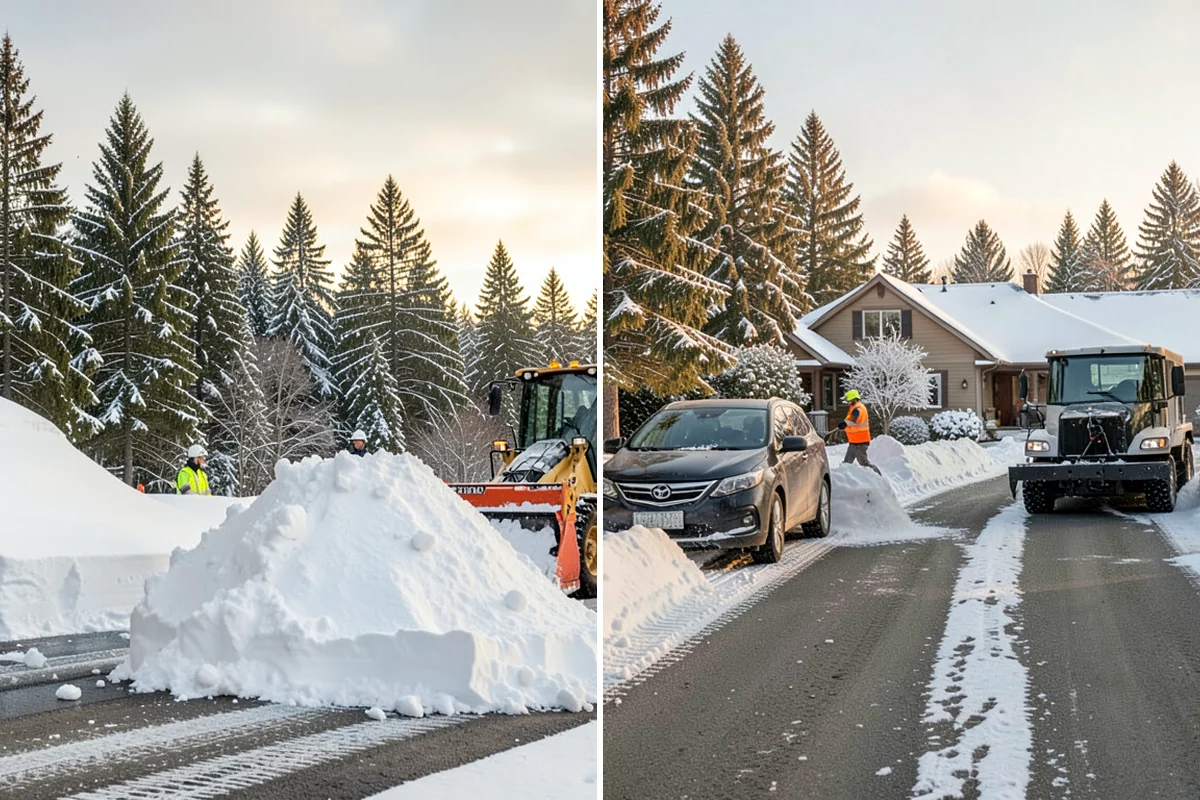 School Sidewalk Clearing in Normandy Park, King County, WA - We identify the routes students and staff use most