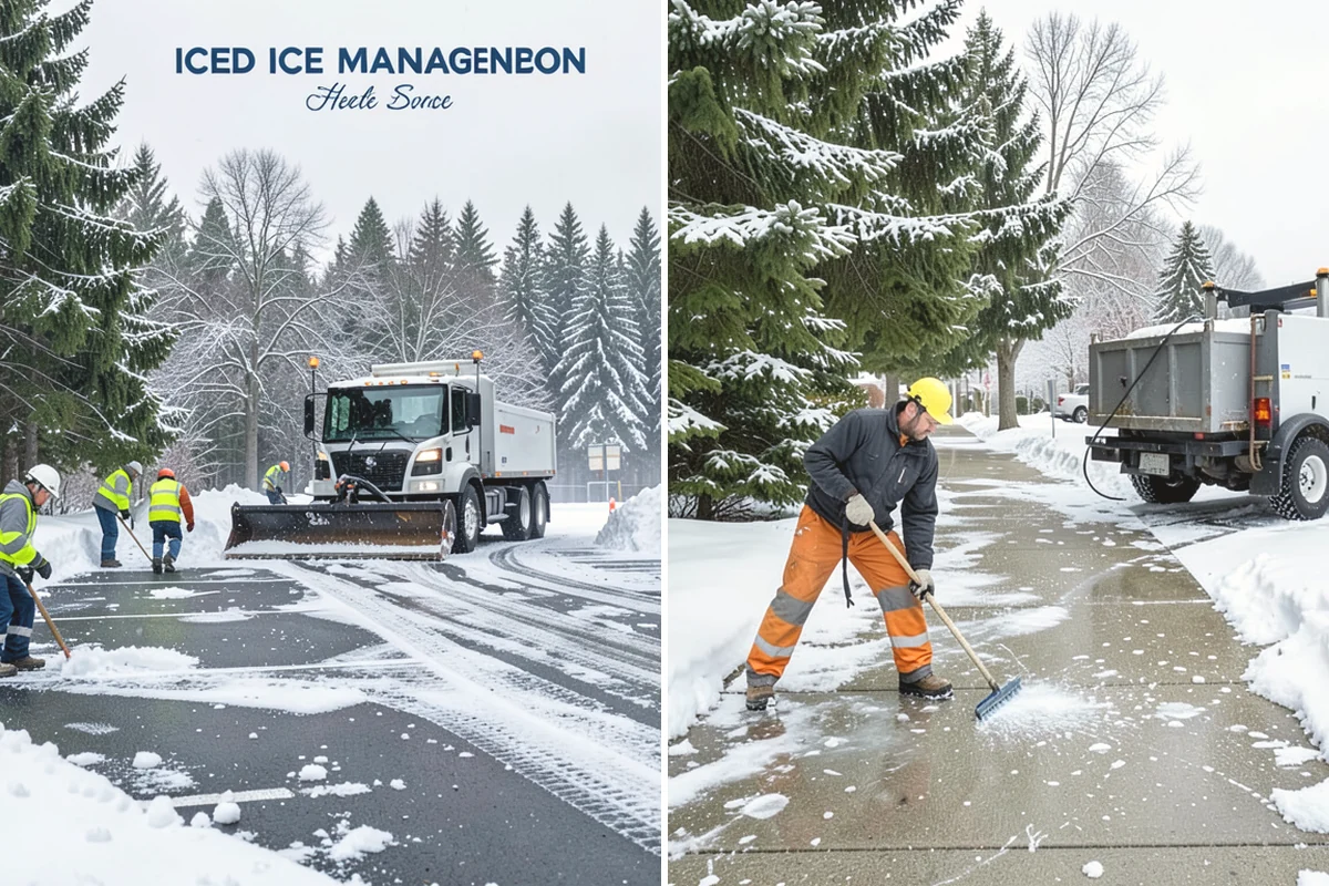 School Sidewalk Clearing in North Bend, King County, WA - We identify the routes students and staff use most