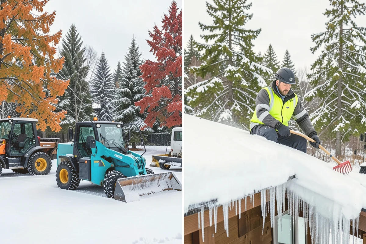 School Sidewalk Clearing in Orting, Pierce County, WA - We identify the routes students and staff use most