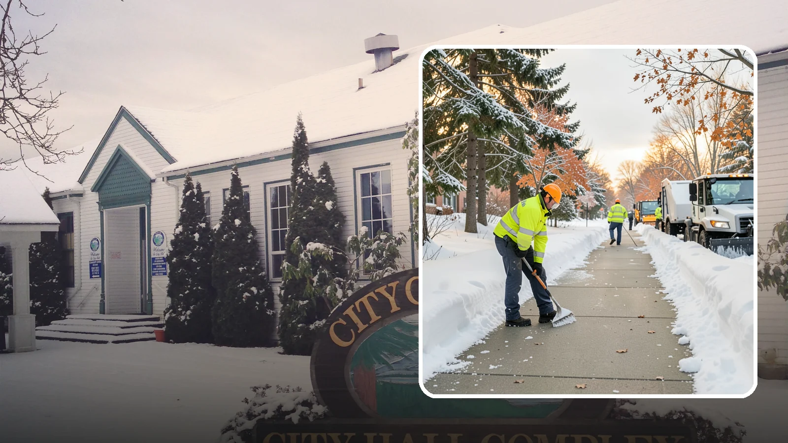 School Sidewalk Clearing in Pacific, King County, WA - We clear school sidewalks and walkways early so students and staff arrive safely on snowy mornings.