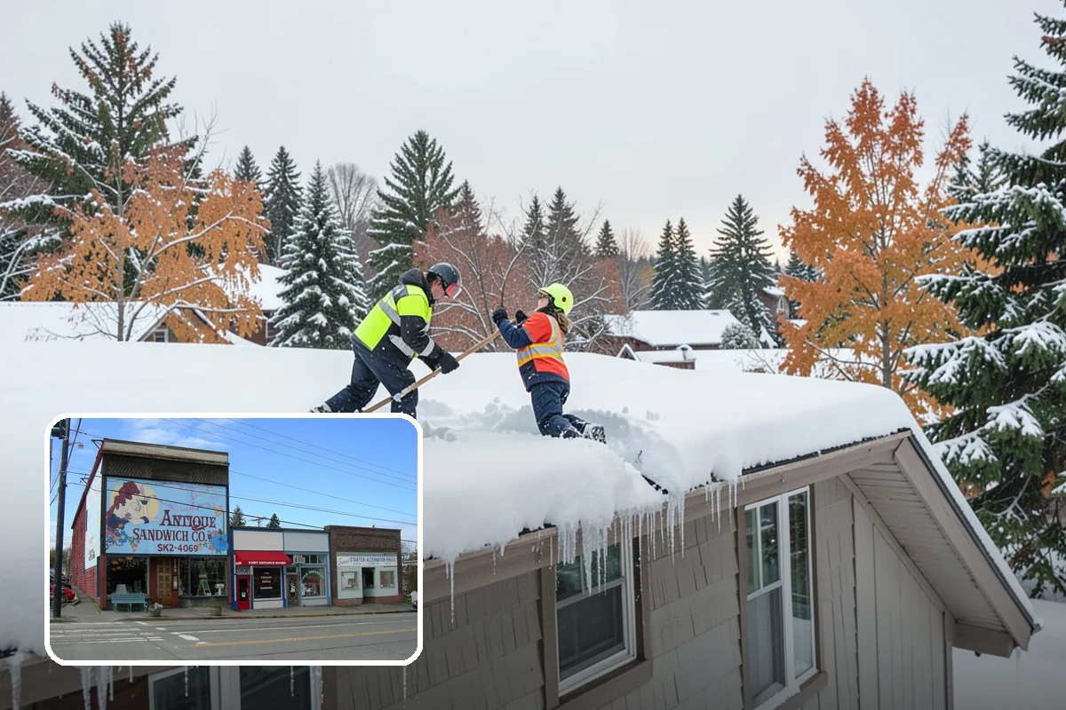 School Sidewalk Clearing in Ruston, Pierce County, WA - Clears walks before arrival times