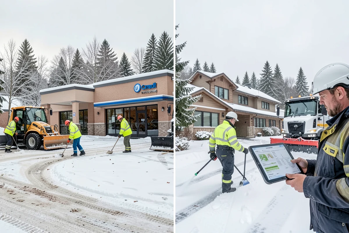 School Sidewalk Clearing in Sedro-Woolley, Skagit County, WA - We identify the routes students and staff use most