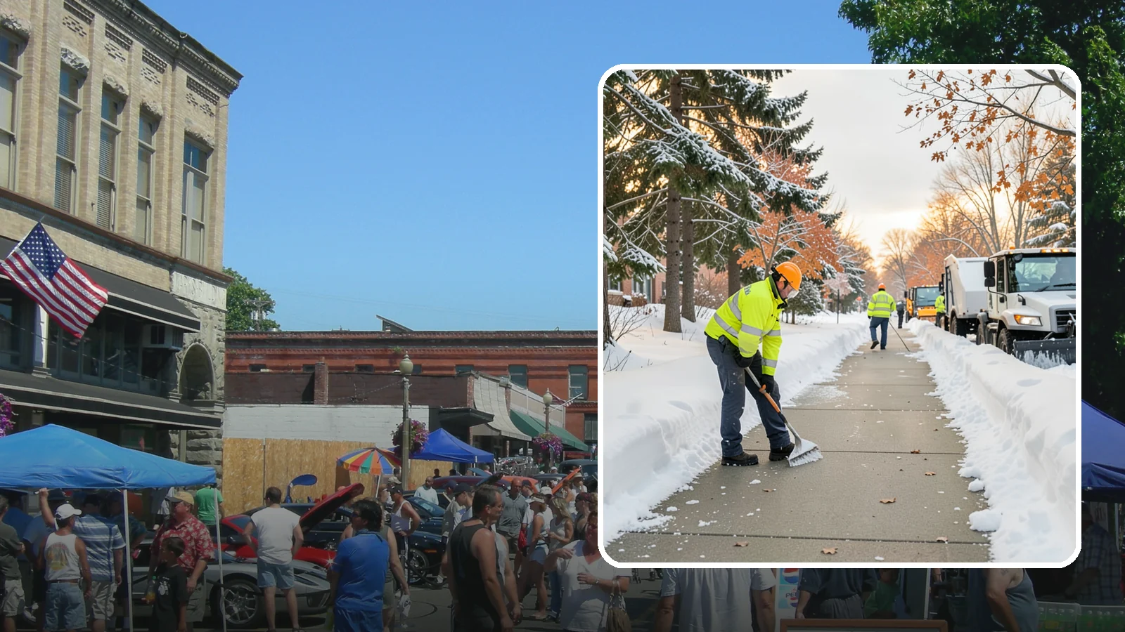 School Sidewalk Clearing in Snohomish, Snohomish County, WA - We clear school sidewalks and walkways early so students and staff arrive safely on snowy mornings.