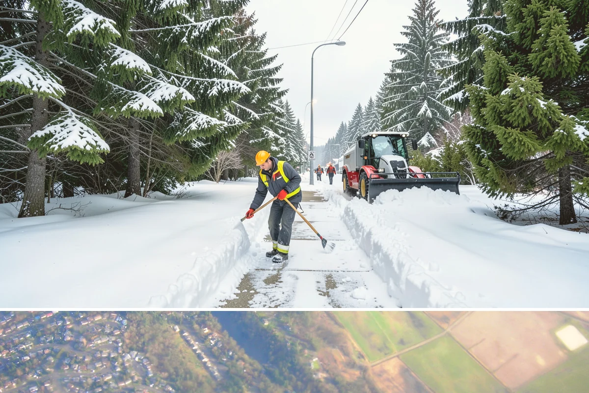 School Snow Plowing in Algona, King County, WA - Establish a contract before the school year's winter term so every campus opening is safe.