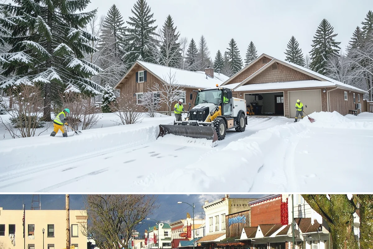 School Snow Plowing in Arlington, Snohomish County, WA - Establish a contract before the school year's winter term so every campus opening is safe.