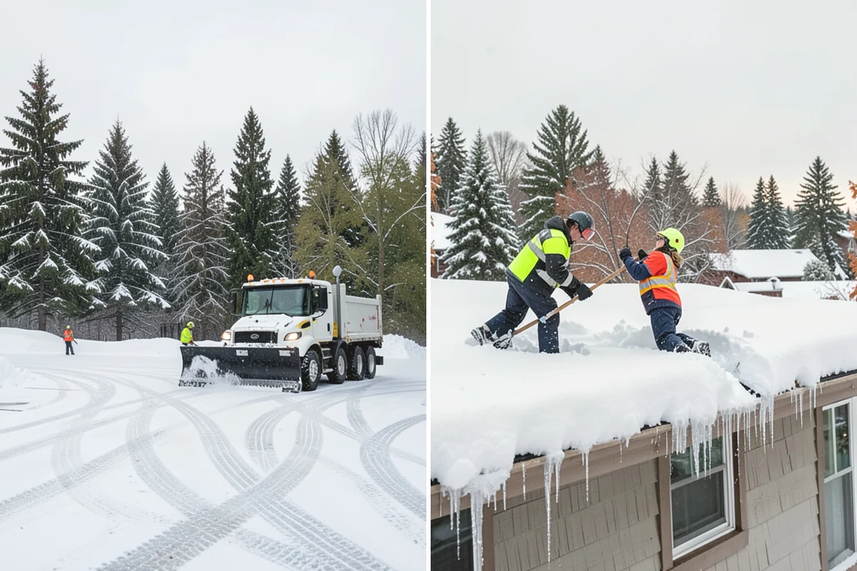 School Snow Plowing in Burlington, Skagit County, WA - Confirm the bell schedule and bus-loop priorities with facilities staff