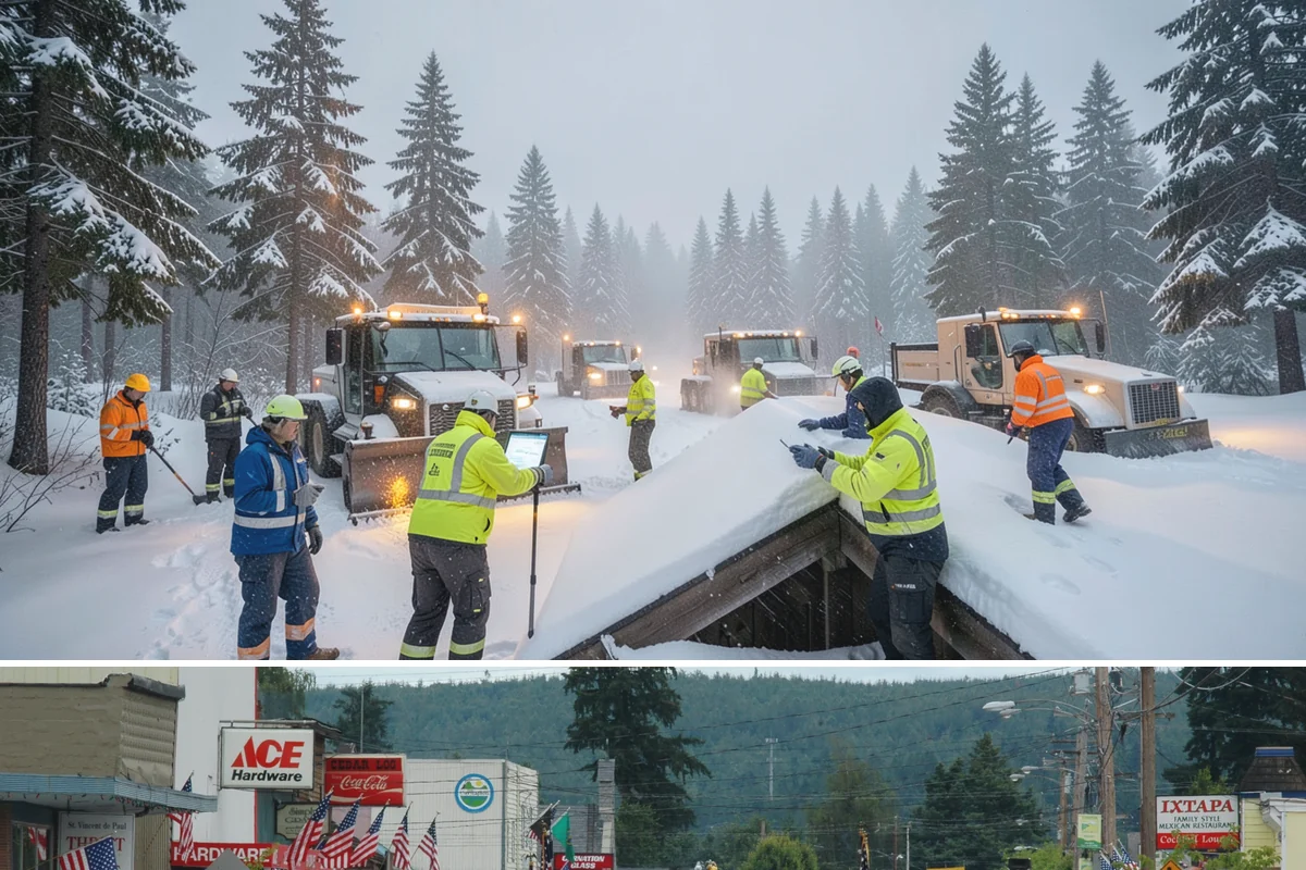 School Snow Plowing in Carnation, King County, WA - Establish a contract before the school year's winter term so every campus opening is safe.