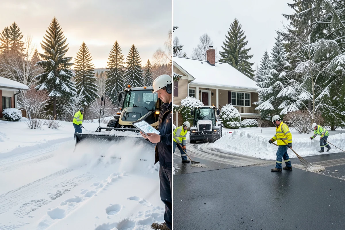 School Snow Plowing in Concrete, Skagit County, WA - Confirm the bell schedule and bus-loop priorities with facilities staff