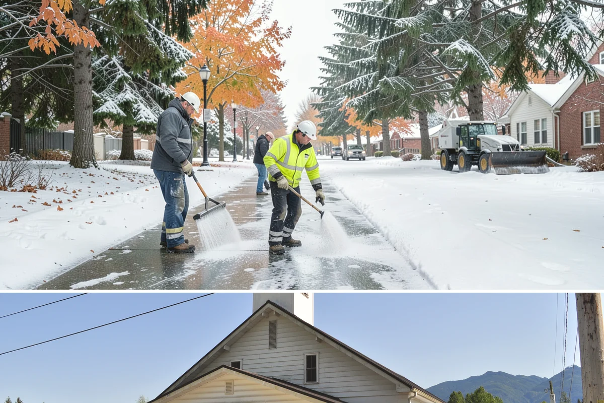 School Snow Plowing in Concrete, Skagit County, WA - Establish a contract before the school year's winter term so every campus opening is safe.