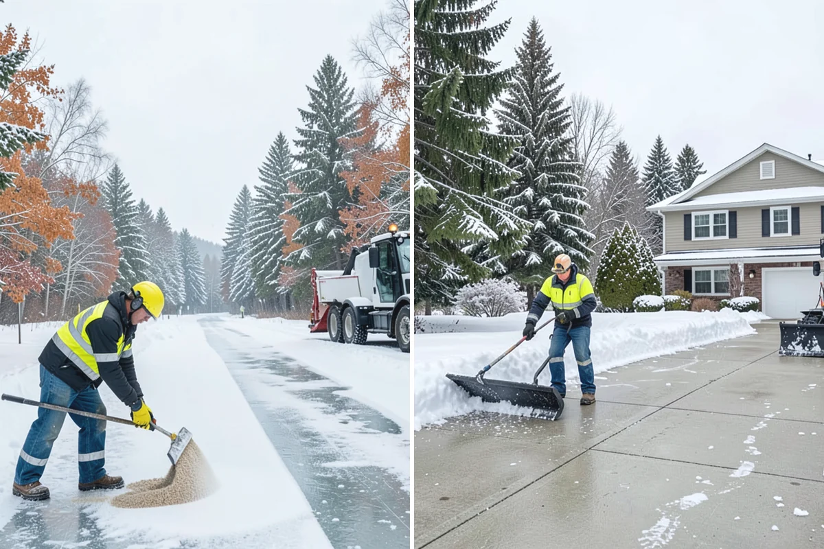 School Snow Plowing in Darrington, Snohomish County, WA - Confirm the bell schedule and bus-loop priorities with facilities staff