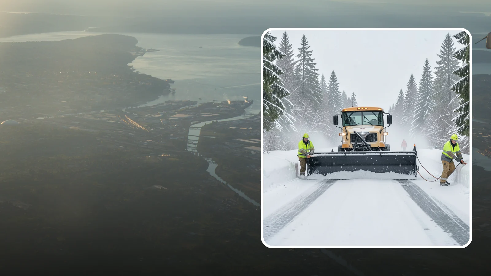 School Snow Plowing in Fife, Pierce County, WA - We plow school lots, bus loops, and student drop-off zones before the first bell so staff, buses, and parents move safely.