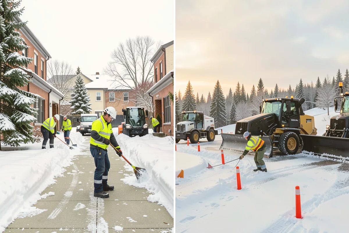 School Snow Plowing in Fife, Pierce County, WA - Confirm the bell schedule and bus-loop priorities with facilities staff