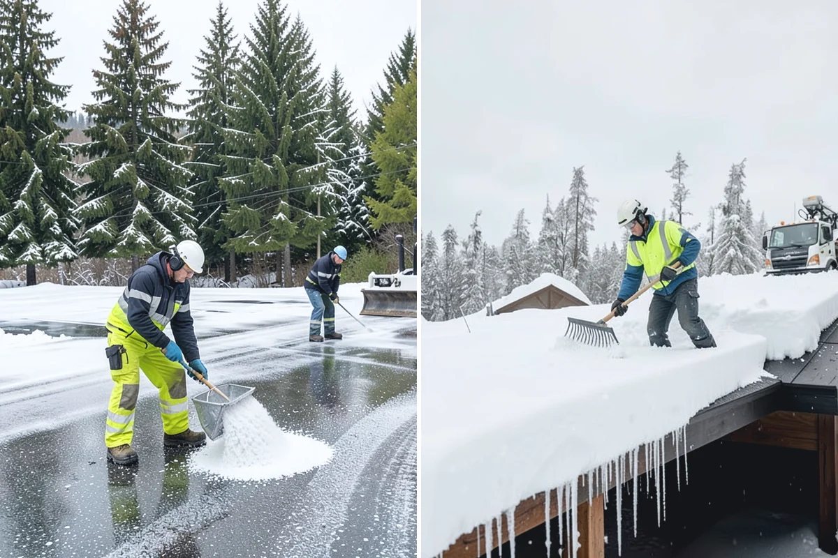 School Snow Plowing in Gold Bar, Snohomish County, WA - Confirm the bell schedule and bus-loop priorities with facilities staff
