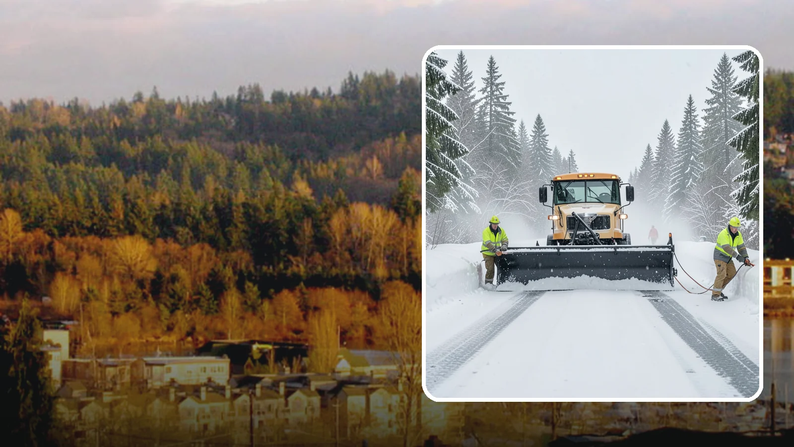 School Snow Plowing in Kenmore, King County, WA - We plow school lots, bus loops, and student drop-off zones before the first bell so staff, buses, and parents move safely.