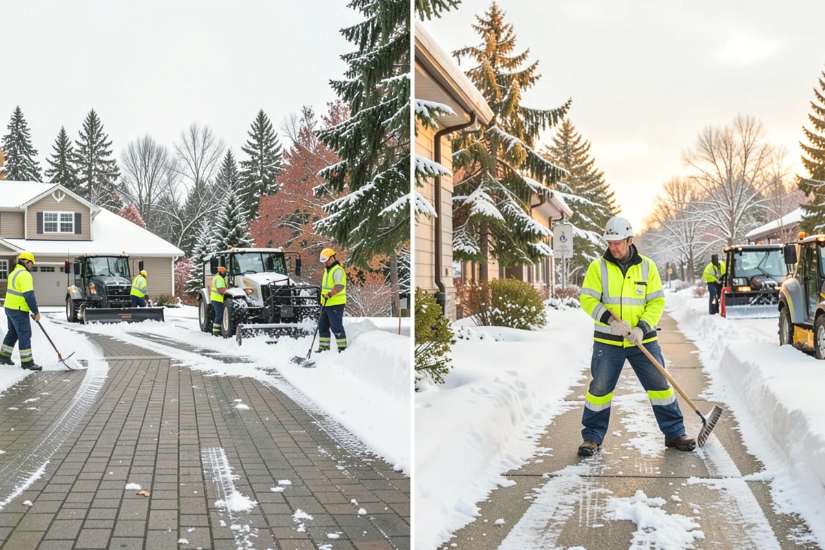 School Snow Plowing in La Conner, Skagit County, WA - Confirm the bell schedule and bus-loop priorities with facilities staff
