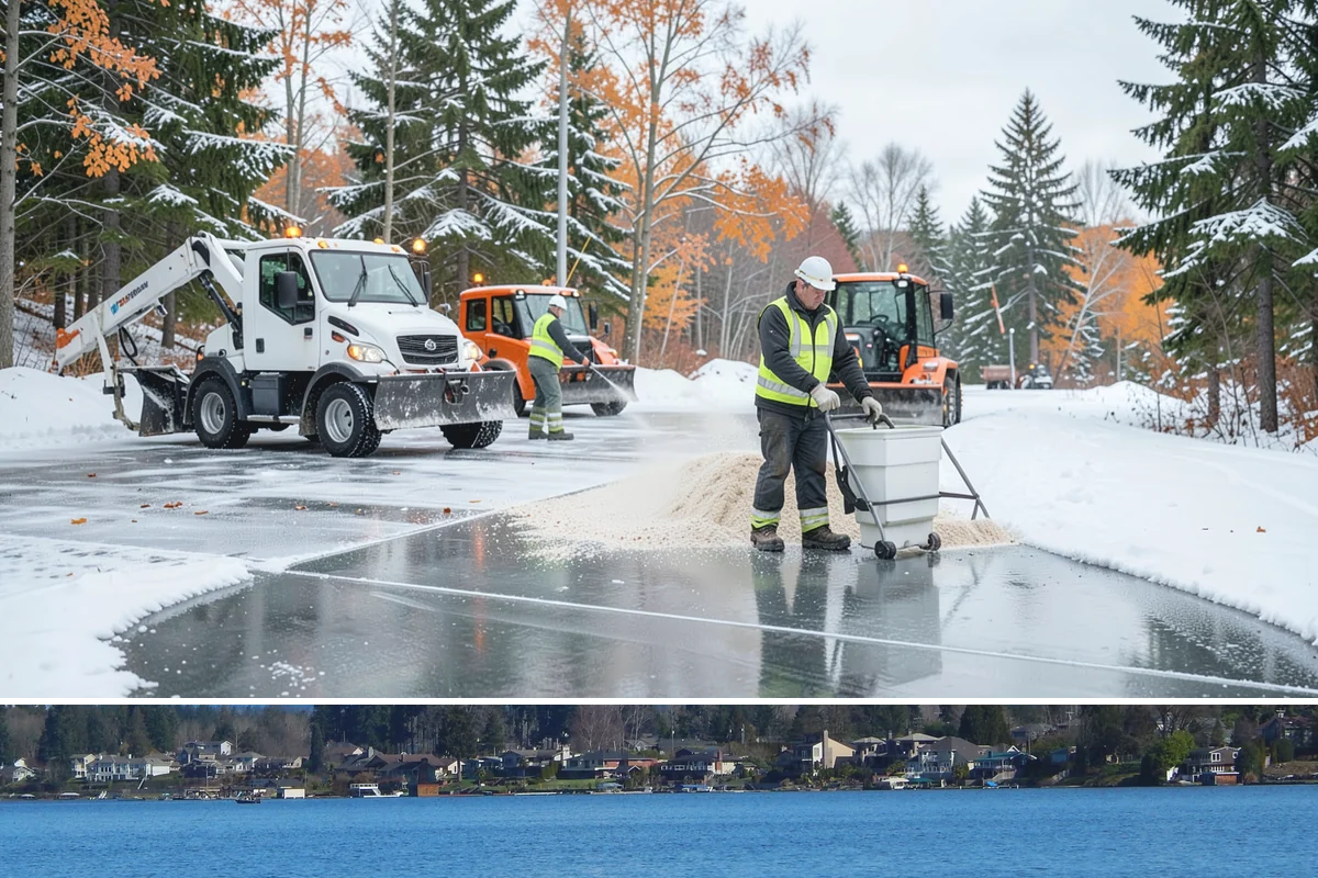 School Snow Plowing in Lake Stevens, Snohomish County, WA - Establish a contract before the school year's winter term so every campus opening is safe.