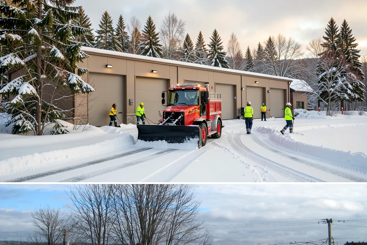 School Snow Plowing in Langley, Island County, WA - Establish a contract before the school year's winter term so every campus opening is safe.