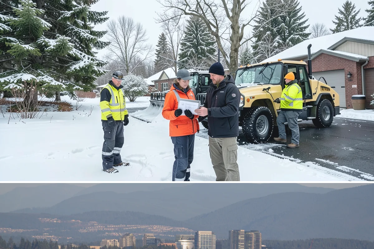 School Snow Plowing in Medina, King County, WA - Establish a contract before the school year's winter term so every campus opening is safe.