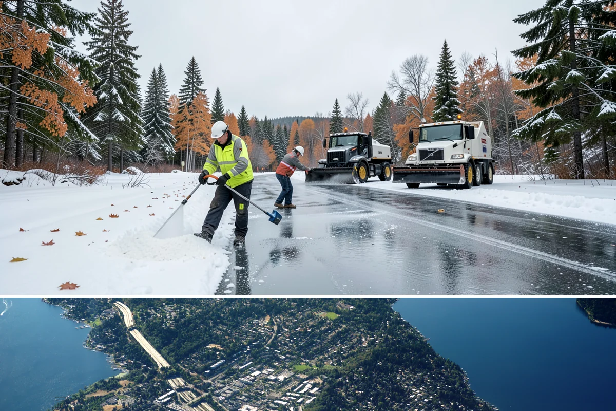 School Snow Plowing in Mercer Island, King County, WA - Establish a contract before the school year's winter term so every campus opening is safe.