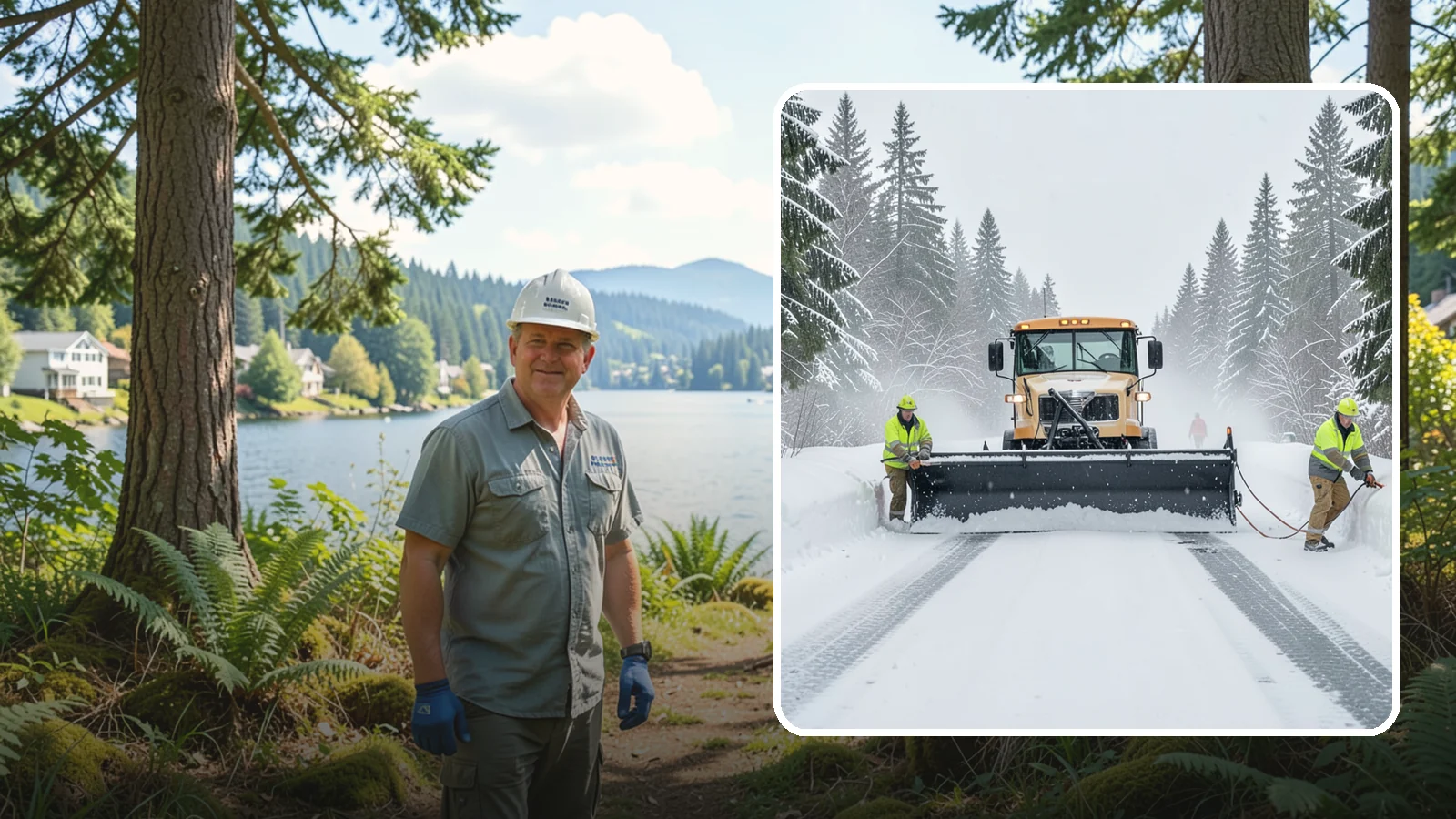 School Snow Plowing in Milton, King County, WA - We plow school lots, bus loops, and student drop-off zones before the first bell so staff, buses, and parents move safely.