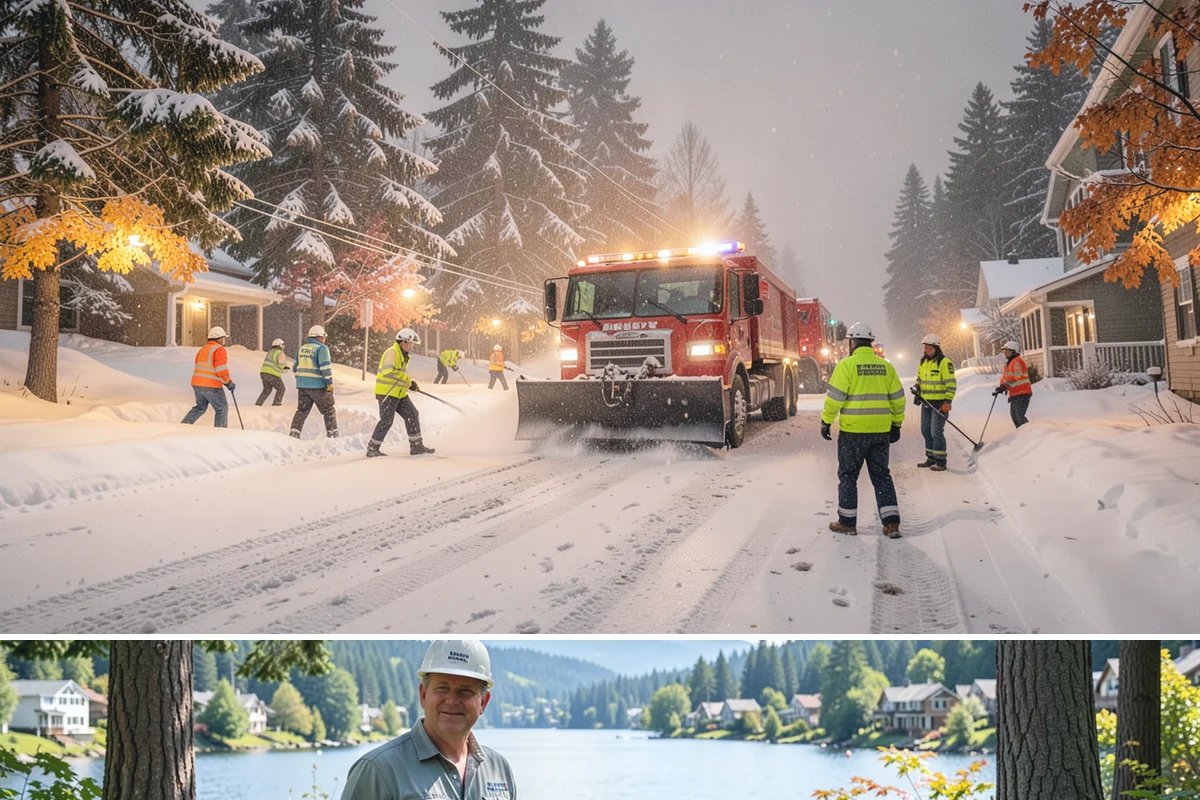 School Snow Plowing in Milton, King County, WA - Establish a contract before the school year's winter term so every campus opening is safe.