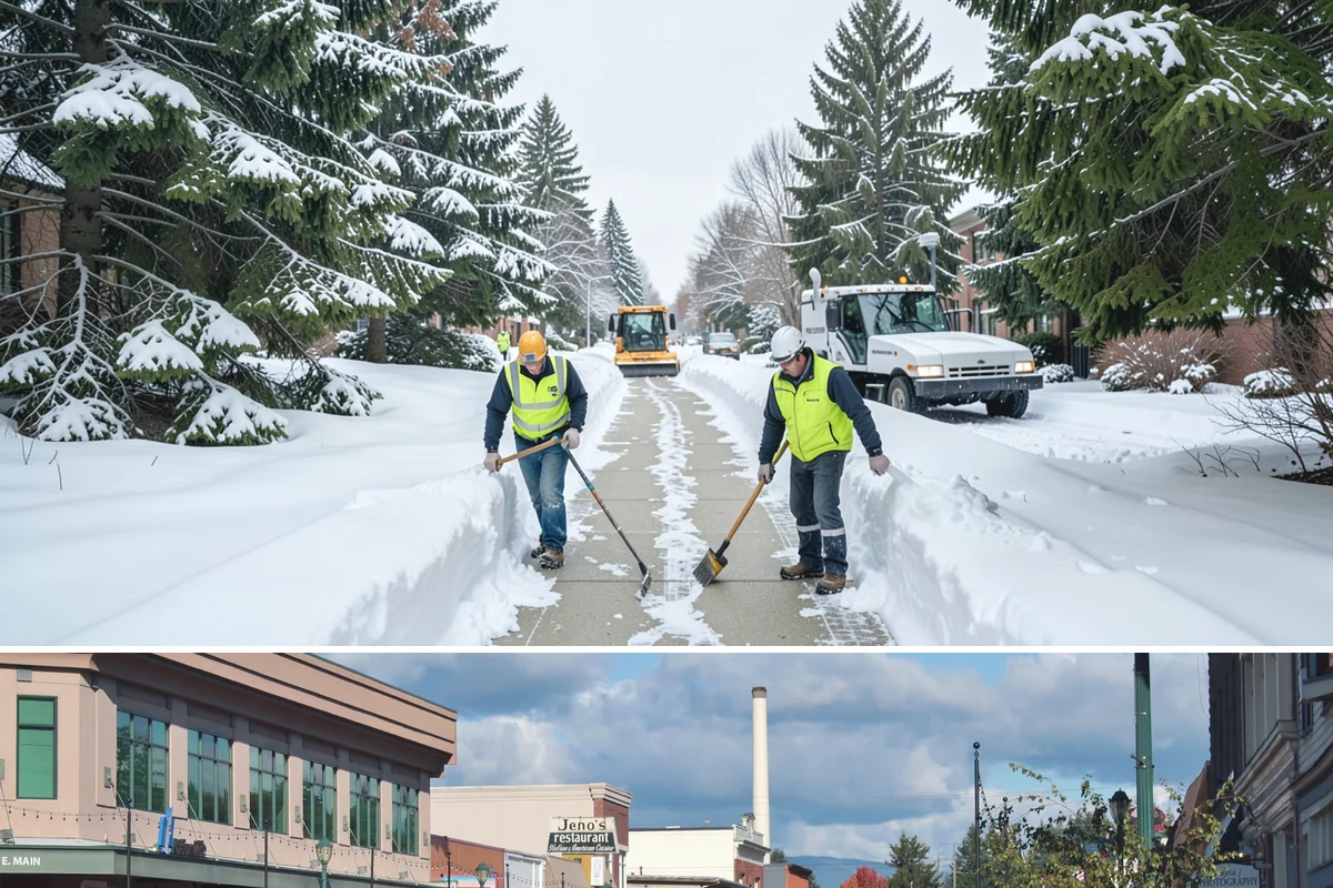 School Snow Plowing in Monroe, Snohomish County, WA - Establish a contract before the school year's winter term so every campus opening is safe.