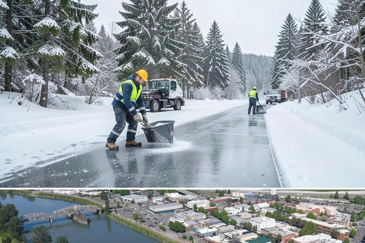 School Snow Plowing in Mount Vernon, Skagit County, WA - Establish a contract before the school year's winter term so every campus opening is safe.