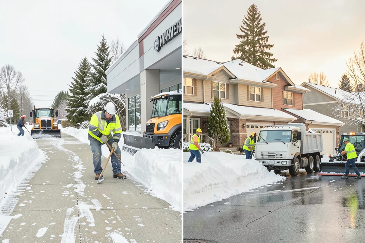 School Snow Plowing in Mountlake Terrace, Snohomish County, WA - Confirm the bell schedule and bus-loop priorities with facilities staff