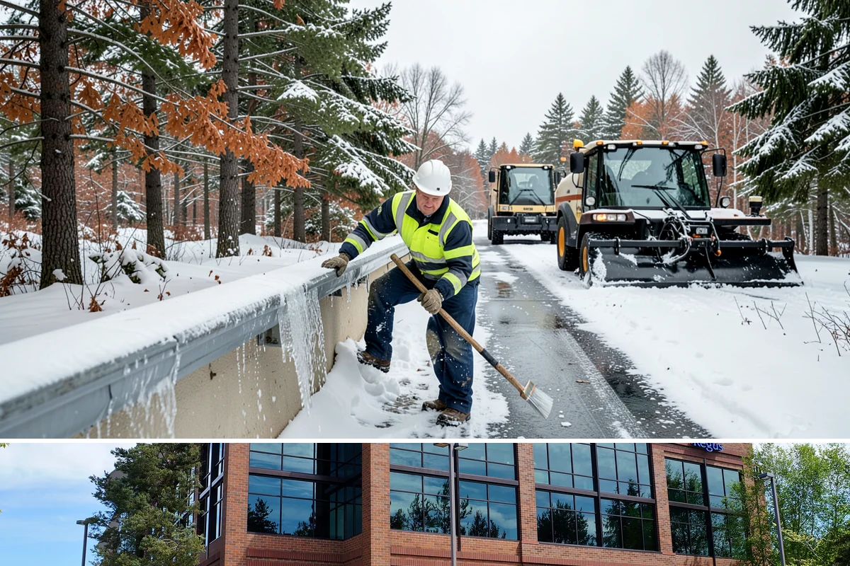 School Snow Plowing in Mountlake Terrace, Snohomish County, WA - Establish a contract before the school year's winter term so every campus opening is safe.