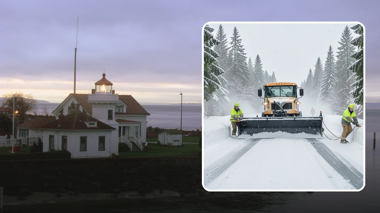 School Snow Plowing in Mukilteo, Snohomish County, WA - We plow school lots, bus loops, and student drop-off zones before the first bell so staff, buses, and parents move safely.