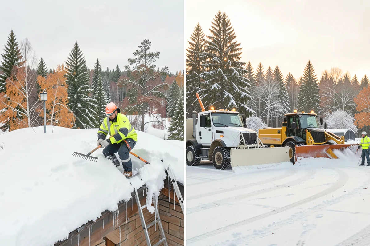 School Snow Plowing in Oak Harbor, Island County, WA - Confirm the bell schedule and bus-loop priorities with facilities staff