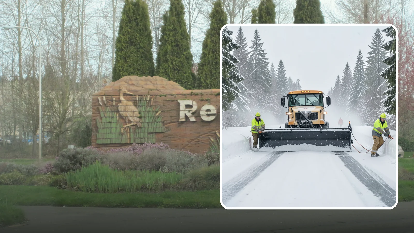 School Snow Plowing in Renton, King County, WA - We plow school lots, bus loops, and student drop-off zones before the first bell so staff, buses, and parents move safely.